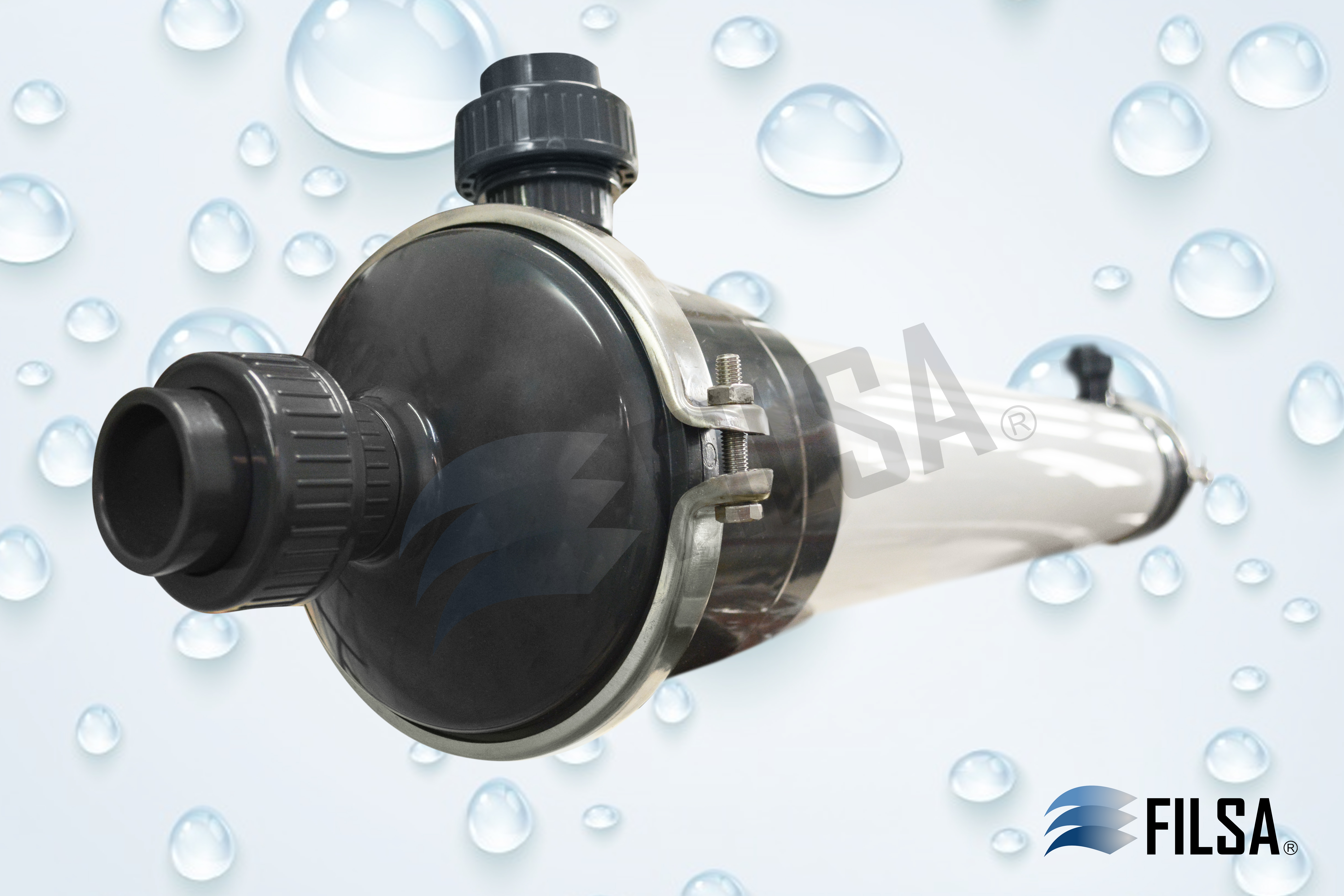 Imagen del producto MEMBRANA UF FILSA / PVDF / 160 / CAUDAL 5000 L/H / VELOCIDAD DISEÑO 1000-3000 L/H