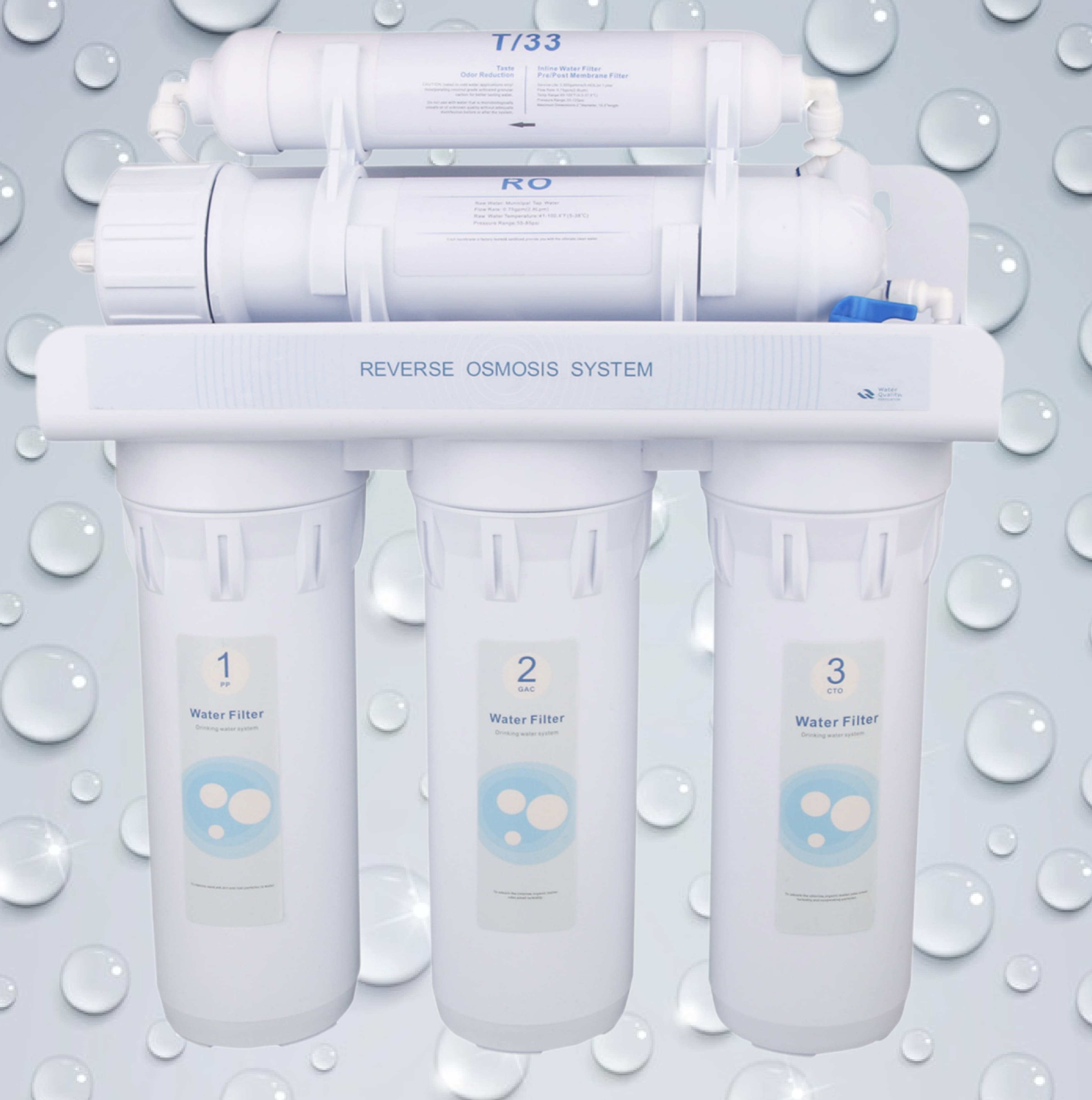 Imagen del producto EQUIPO RO 50GPD SIN BOMBA