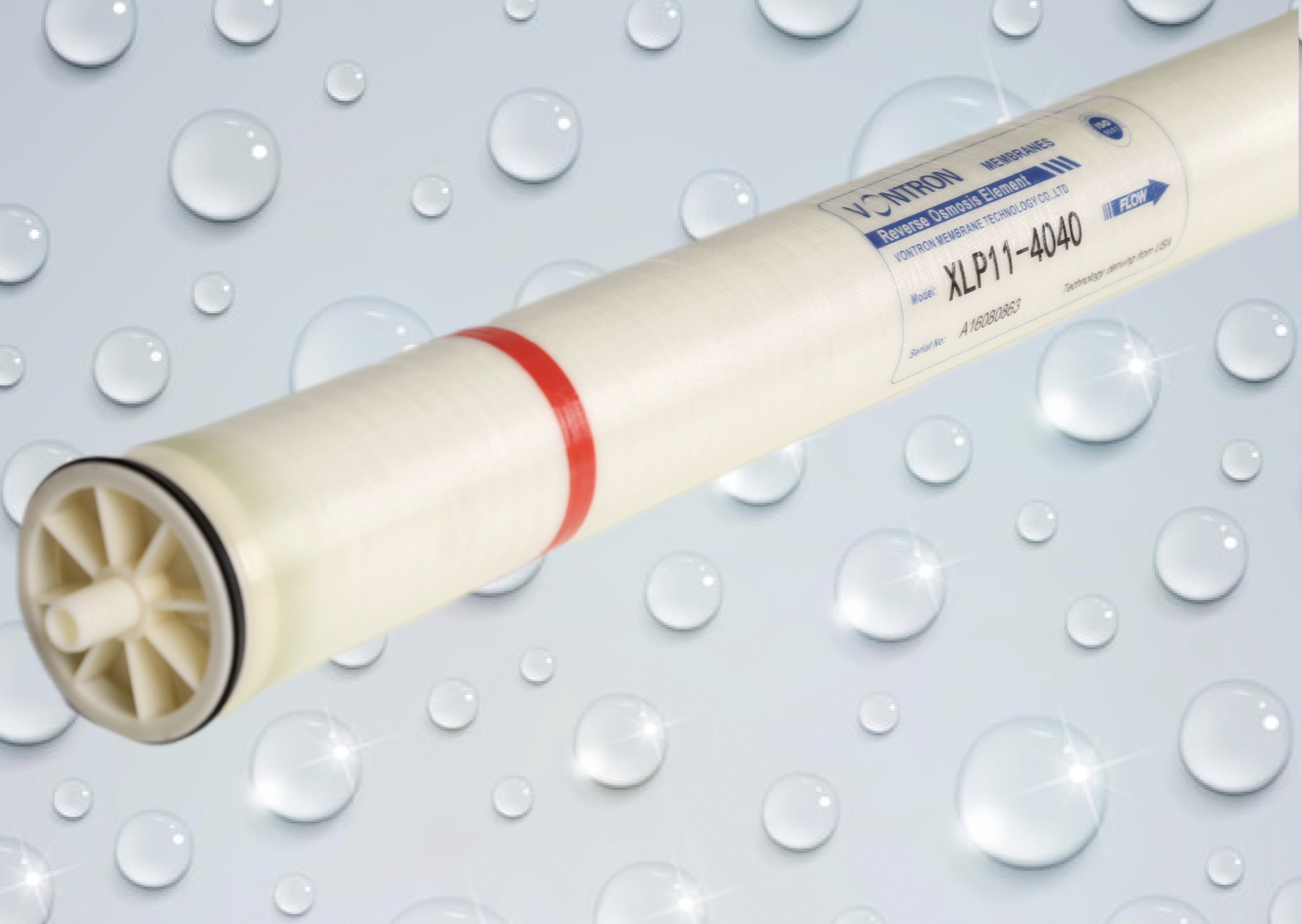 Imagen del producto MEMBRANA RO VONTRON / EXTREMA BAJA PRESION 2000 GPD / 100 PSI